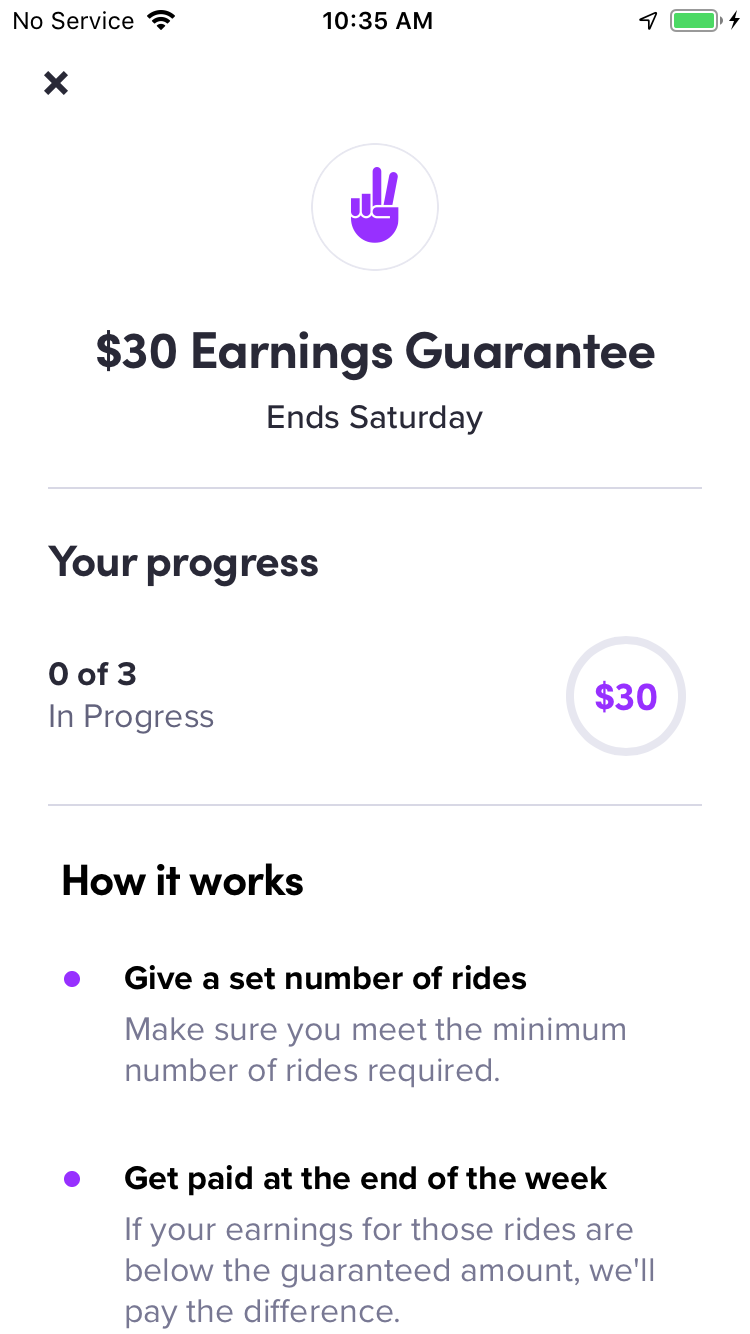not making any money lyft